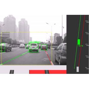 Distracted Monitor Front Collision Warning System 50 Degrees ADAS Camera FoV