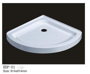 China Acrylic shower tray, shower basin,acrylic shower base HDP-1 factory