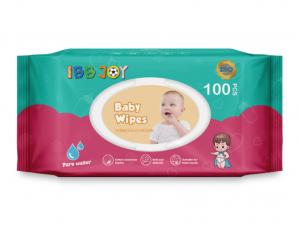 China Wool Baby Wet Wipes Vitamin E 14*18mm Gentle Soft Baby Wipes factory