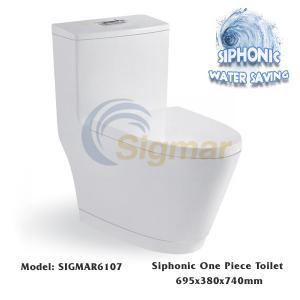 China SIGMAR6107 Economic Ceramic WC Toilet Wc Toilet Bowl S-Trap Ceramic Toilet on sale