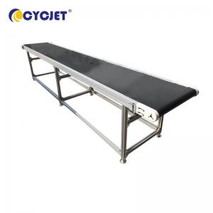 China CYCJET Corner Conveyor Belt Mini Portable Stainless Steel Food Industry Conveyor Belt on sale