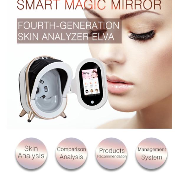 3D Smart Quizzes Moisture Analyzer For Skin Aging UV Pigmentation