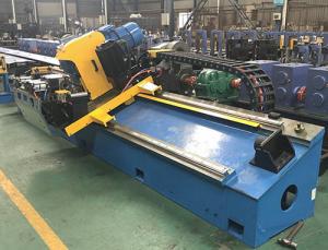 China Mild Carbon Steel Pipe Mill Line With Cold Cutting Saw HG 76 factory