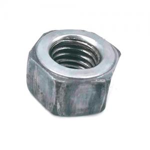 China OEM SS316 Hex Head Nuts , White Zinc Plated Iron Metric Nut Thickness Custom factory