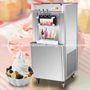 China 22L / H Low Noise Ice cream Making Machines Table Top With LED Display factory