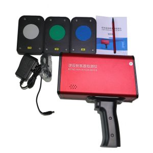 China 3500mAh 8GB Traffic Sign Retroreflectometer Red factory