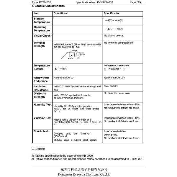 KCM4028 10BASE-TX Ethernet Transformer 10M Ethernet Filter 4PIN SMD