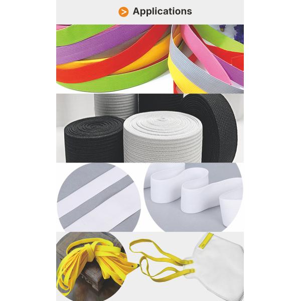 Inelastic And Elastic Flat Belt Crochet Knitting Machine Multi Functional