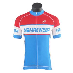 China Pro Team Mesh Fabric Trek Cycling Jersey / Road Bicycle Clothing Customized factory