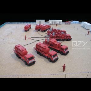 China Industrial Scale Model Construction Site Showcase 1:30 Oil Testing & Fracturing on sale