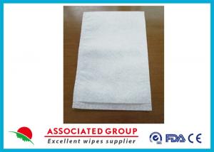 China Disposable Medical Wet Wash Glove White Color For Hospital / Home Care factory