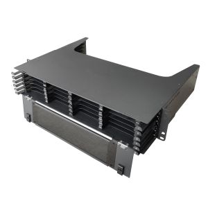 China 2U 288 Fiber MTP MPO Patch Panel 8/12/24 Core Ethernet Cable Management factory