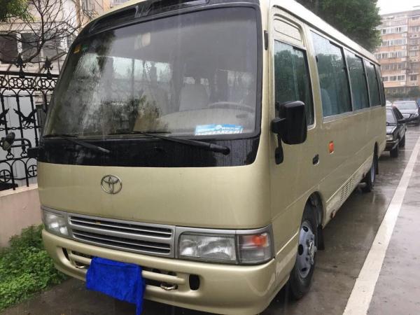 China 29 seats used Toyota dissel coast bus for sale factory