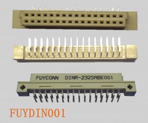 China Eurocard 3 rows 32P Female Right Angle R Type Receptacle DIN 41612 Connector factory
