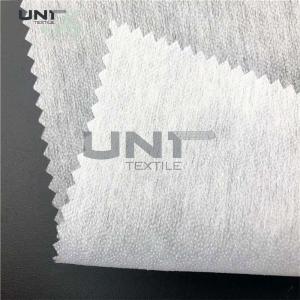 China Cost-effective Rolling Fusing Interlining Fabric Non Woven Interlining Double Dot Interlining For Garment Lamination factory
