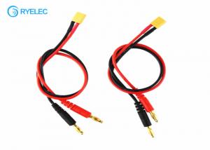 China 4.0mm Banana Plug To XT30 Charge Custom Cable Assemblies Connector For RC Helicopter Battery factory