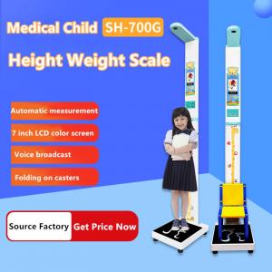 China Folding Type Child Weight Height Measurement Scale Electronic Scale For Kids factory