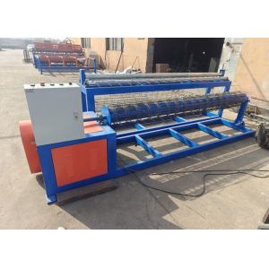 Servo Motor Pull Plc Road Wire Mesh Welding Machine For Width 2.5m