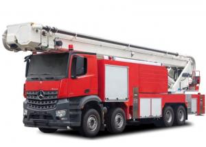 China 20m Water Tower Fire Truck 6 Ton Imported Chassis 6x4 Fire Engine Vehicle factory