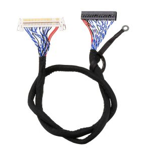 Buy cheap OEM Lvds 30 Pin Connector Cable JAE FI-X30HL To Dupont 2.0 Connector AWG 28 from wholesalers