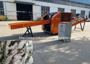 China Waste Quilt Mattress Cutting Machine Cotton Silk Shredder Crusher Long Lifespan on sale