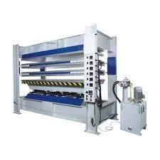 China PLC Control Plywood Press Machine 7.5KW Hydraulic Hot Press Machine For Plywood factory