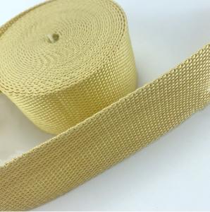 China Metallurgy Insulation Woven Aramid Tape Low Flexibility Fabric Cloth Belt factory