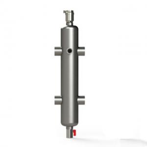 China Stainless Steel Water Heating Hydraulic Separator Tank For Radiant Heating factory