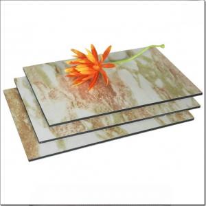 China Aluminium-Marble Composite Panel 1220*2440mm with 100% Recycled Polyethylence Core/Fireproof Core factory