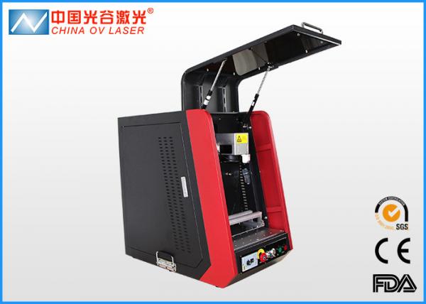 China Enclosed Fibre Laser Marking Machine for Aluminum SS Engraving factory