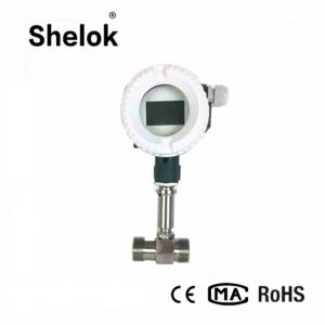 China DN15 mechanical mini chilled water liquid soda turbine flow meter factory