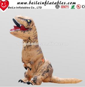 China Hot sale excellent quality low price costumes walking inflatable costume dinosaur moving cartoon factory
