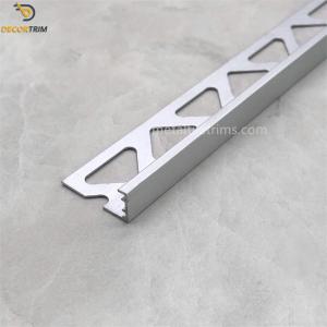 China L Shape Metal Tile Profile Trim Ceramic Tile Edging Strips Aluminum Trim factory