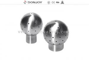 China Food Grade 360 Degree 1 Clamped  Fixed Tank Spray Balls For Beverage Transport Equipment factory