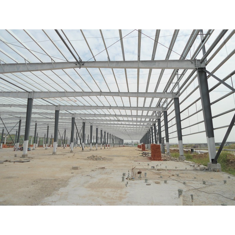 Custom Prefabricated Steel Warehouse (Durable & Corrosion-Resistant)