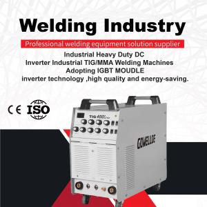 China Industrial Heavy Duty DC Inverter TIG / MMA Welding Machines TIG400IJ factory