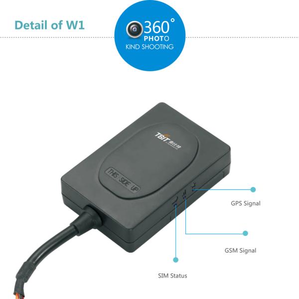 Portable GPS Tracking Device For Electric Bicycle High Range Input Voltage 30-90V