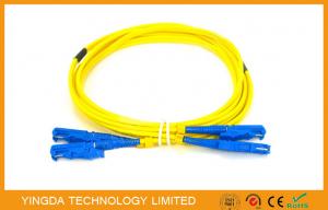 China R&M E2000 / UPC Fiber Optic Patch Cord Pigtail Single Mode Duplex 9 / 125um on sale