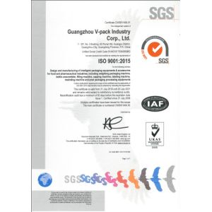 Guangzhou Ruijia Industrial Co., Ltd. Certifications