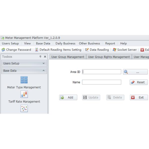 Remote automatic meter reading system (AMR)