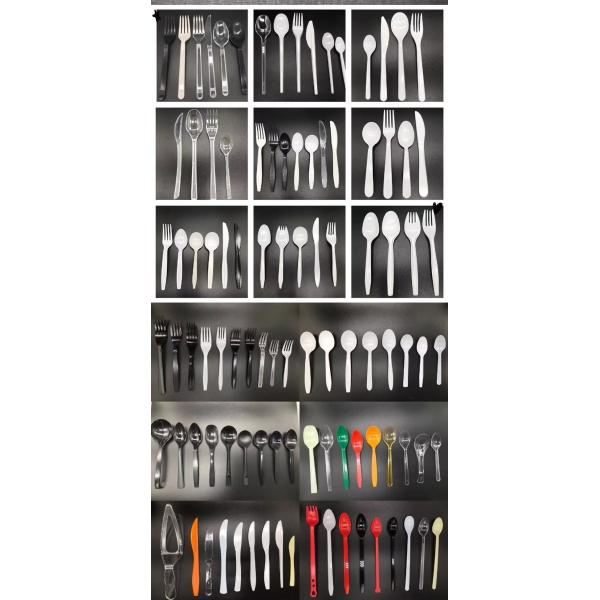 High Speed Injection Molding Machine 88kn Thin Walled Cutlery Dedicated 680 Mm