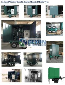 China Fully Enclosed Vacuum Transformer Oil Purification Equipment Model ZYD-W-100(6000LPH) on sale