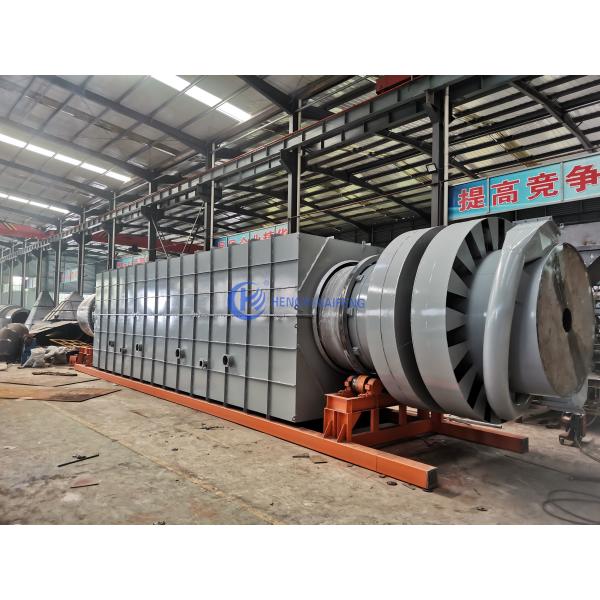 1.5m*15m Coconut Shell Carbonization Stove With A Daily Output Of 10-12T/D