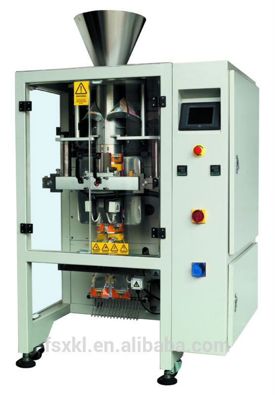 China fruit chips/preserved fruit packaging machine automatic packaging production line