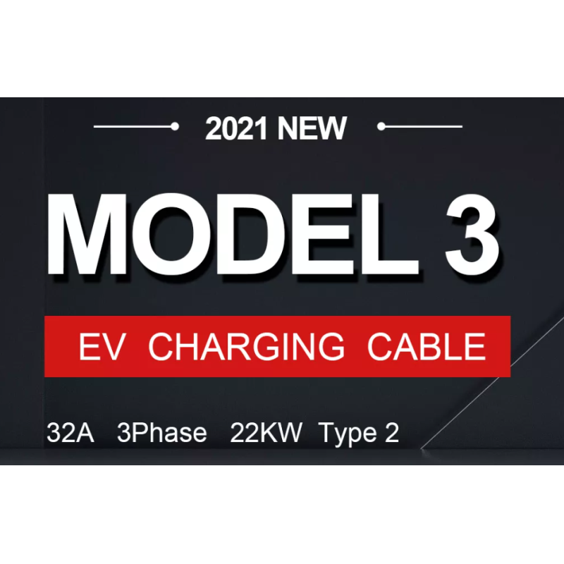 IP55 Ev Charging Cable Type 2 To Type 2 32A Mode 2 Charging Plug