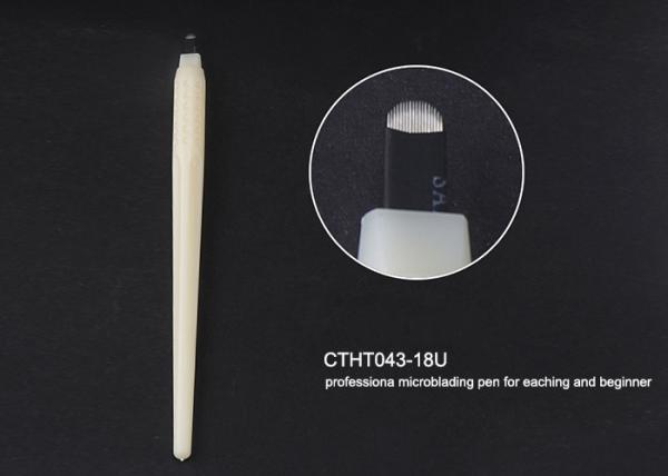 China #18U Shape Blade Disposable Microblading Manual Tattoo Pen3D Embroidered factory