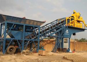 China 120m3/H HZS120 215KW Concrete Batching Plant , Ready Mix Batching Plant New Condition factory