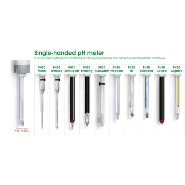 Replaceable Probe Handheld Digital PH Meter Fast Reponse For Various Environments