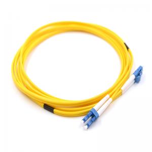 China 2 Core Lc Upc Patch Cord 3m Simplex 2.0mm 3.0mm FTTH Optical Jumper on sale