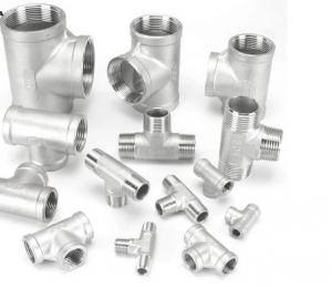 China Elbow Union 304 Stainless Steel Pipe Fittings Casting 90 Degree Female Threaded factory